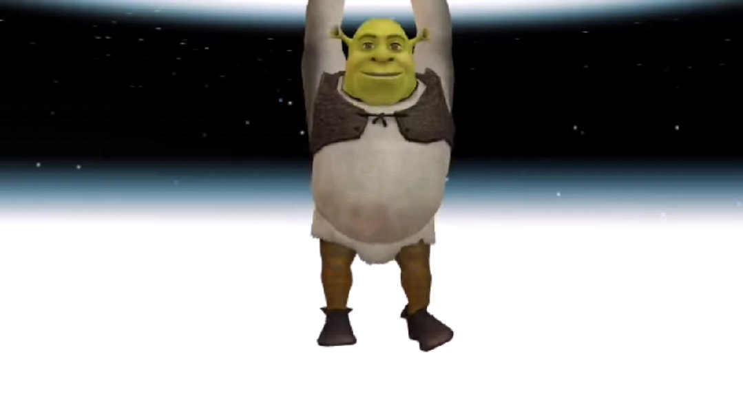 shrek dancing shalla lala~ - BiliBili