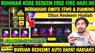 KODE REDEEM FREE FIRE TERBARU 23 MEI 2022 HARI INI