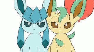 {Pokémon} Sekuel Kucing Daun Baru dan Eevee