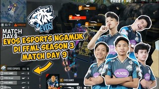 HIGHLIGHT EVOS ESPORTS FFML SEASON 3 MATCH DAY 9