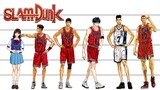 SLAM DUNK | Characters Height Comparison