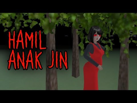 HAMIL ANAK JIN || HOROR MOVIE SAKURA SCHOOL SIMULATOR HOROR