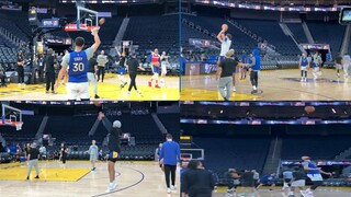 Warriors Practice ft.Curry ,Klay,Poole and More /Ready For Game 5