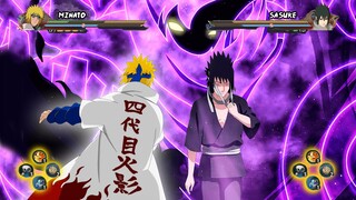 MINATO VS SASUKE FULL POWER !!! | Naruto Shippuden Ultimate Ninja Storm Revolution