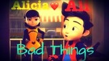 Ejen Ali X Alicia {AMV} - Bad Things