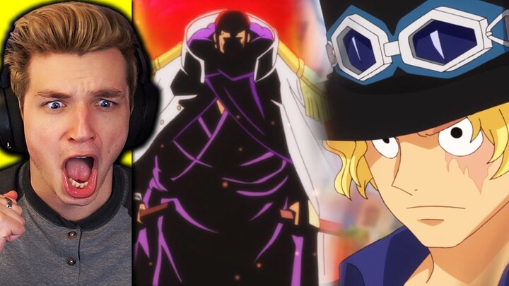 SABO VS. FUJITORA WENT CRAZY!! (one piece reaction)