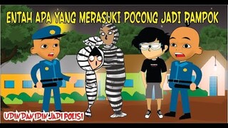 ENTAH APA YANG MERASUKI POCONG #upinipinterbaru