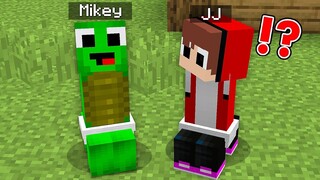 How Baby Mikey & JJ Shapeshift to CREEPERS in Minecraft challenge CREEPER (Maizen Mizen Mazien)