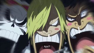 lucu sanji cemburu sama momo