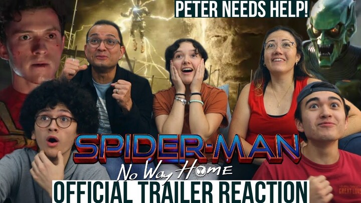 SPIDER-MAN NO WAY HOME OFFICIAL TRAILER REACTION! | Trailer 2 | MaJeliv Reacts | Peter needs help!