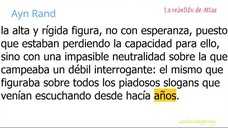 Ayn Rand - La rebelión de Atlas 8/16