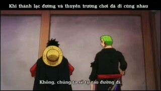 Khi thánh lạc đường và thuyền trưởng chơi đá đi cùng nhau #anime