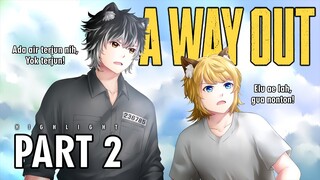 【VtuberID】Dodol Kok Barengan? | A Way Out Hightlights Part 2 - Raska Malendra & Enji NC