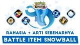 BATTLE ITEM Snowball Battle at Shivre City - Penjelasan Lengkap - Pokemon Unite