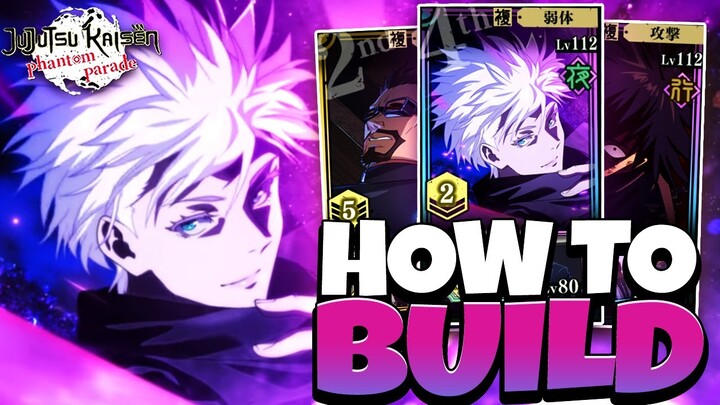 PURPLE HOLLOW GOJO TOMORROW! HOW TO BUILD GREEN GOJO, SKILL & TEAMS! - Jujutsu Kaisen Phantom Parade