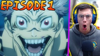 THE HYPE IS REAL🔥 | JUJUTSU KAISEN REACTION EPISODE 1