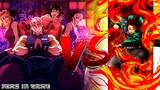 Tanjiro Kamado vs Uzui Tengen Full fight | JemzInGame | Battle of Hashira | Demon Slayer
