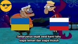 meme spongebob : hasil perang russia dan ukraina