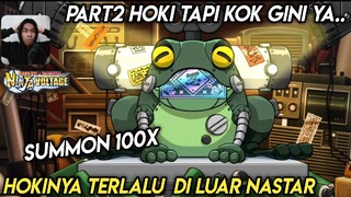 SUMMON PART2 100X TERNYATA HOKI KALI INI TAPI KOK GINI... - NARUTO X BORUTO NINJA VOLTAGE