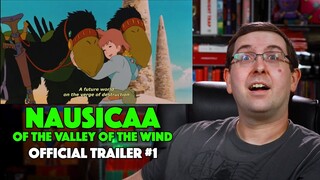 REACTION! Nausicaa of the Valley of the Wind Trailer #1 - Studio Ghibli GKIDS Movie 1984