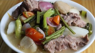 SINIGANG NA PORK BUTO-BUTO