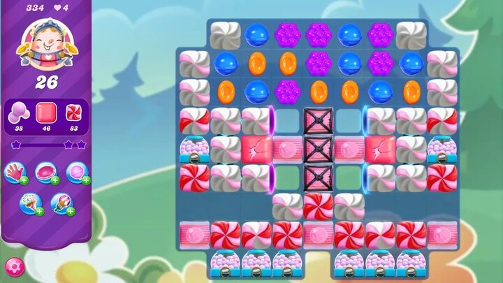 Candy Crush Saga LEVEL 334 NO BOOSTERS (new version)🔄✅