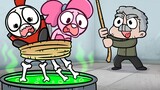 DAILY LIFE but EVERYONE ARE KIDS! // Poppy Playtime Chapter 3 Animation