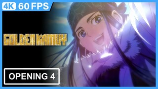 Golden Kamuy Opening 4 | Creditless | CC | 4K 60FPS AI Remastered