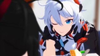 [Honkai Impact 3 Animation] Why is this Kiana so flirtatious? (dubbed version)