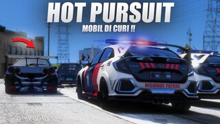 HOT PURSUIT - MOBIL DICURI !! GTA V ROLEPLAY