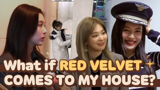 What If RED VELVET Members Comes to My House?😲 | Let's Eat Dinner Together