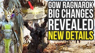 God Of War Ragnarok Gameplay Details - Big Changes Revealed By Developers (GOW Ragnarok)