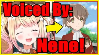 Nene Announce Her Debut As An Anime Voice Actress!!!【Hololive | Eng Sub】