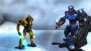 Halo 1 Elites VS. Halo 1 Hunters with Halo Reach Animations