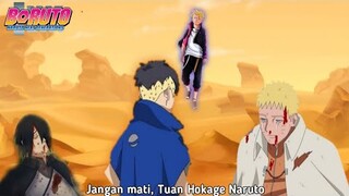 Bocah durh4ka.! Boruto berani bunuh Nanadaime&Sasuke saat Sekarat - Efek Kerasukan Momoshiki