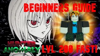 Hunter X Anomaly BEST Beginner Guide 2024