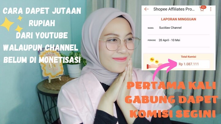 SHOPEE AFFILIATE PROGRAM | BISA DAPET JUTAAN RUPIAH PERMINGGU