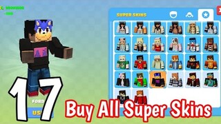 SCHOOL PARTY CRAFT - Buy All Super Skins - Gameplay Walkthrough Part 17