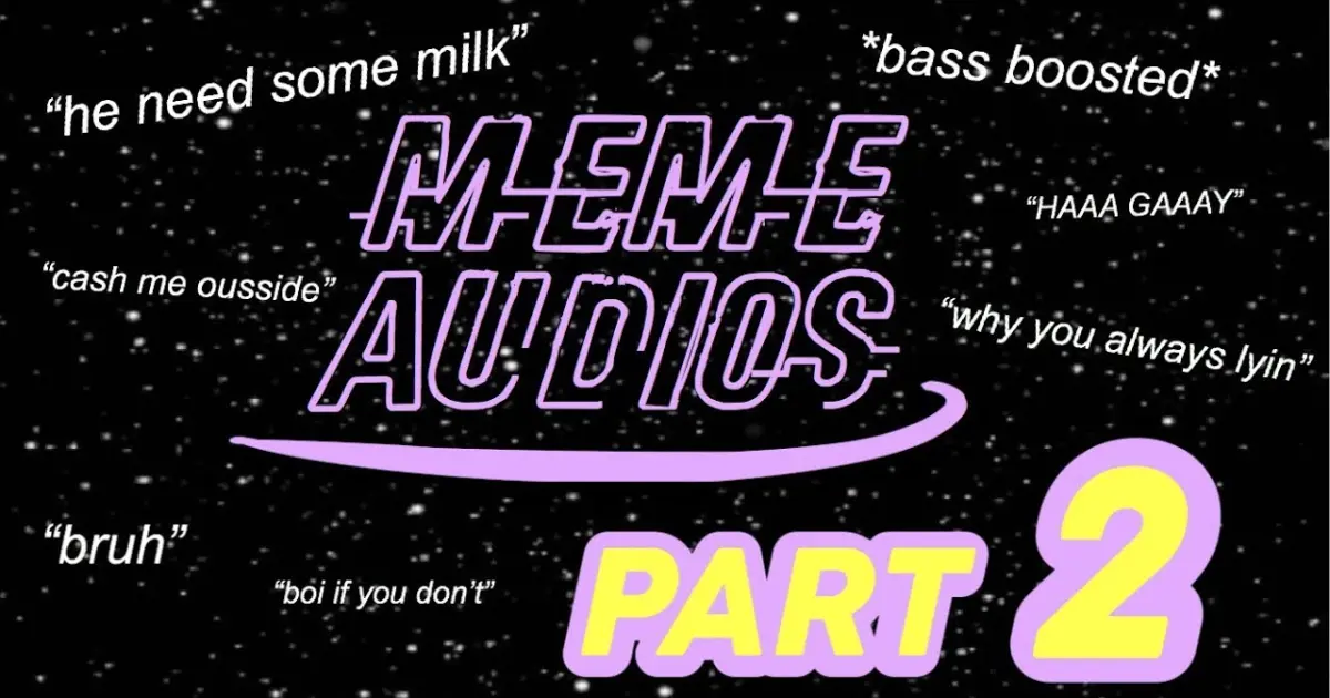 MEME SOUND EFFECTS FOR EDITING [PART 2] Bilibili