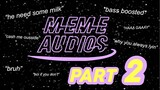 MEME SOUND EFFECTS FOR EDITING | [PART 2]