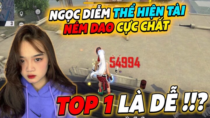 Ngọc Diễm Phát Hiện Tài Năng Phi Đao Cực Kì Hiếm Thấy Từ Trước Đến Nay