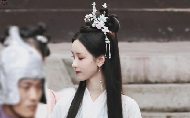 Chen Duling made her first appearance before the filming of Changyue Jinming, she looks so pure!