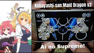 Kobayashi-san Chi no Maid Dragon S - Op °Ai no Supreme!(愛のシュプリーム!)°by fhána [DRUM COVER]