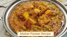 Mattar Paneer Recipe in Hindi Dubbed | Urdu Dubbed | English Subtitles