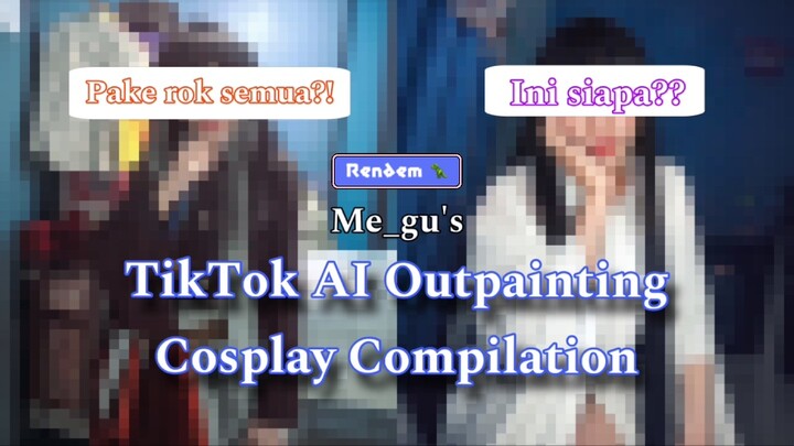 ADA MOMMY TOMIE?! | TikTok AI Outpainting Cosplay Compilation #JPOPENT #bestofbest