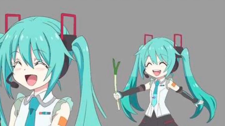 The linkage of mystery, Hatsune Miku landed in the third animation of the evil god and the second si