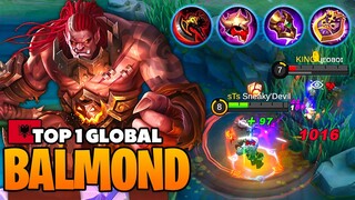 BRUTAL HYPER CARRY!! TOP 1 BALMOND GAMEPLAY - Build Top 1 Global Balmond - Mobile Legends [MLBB]