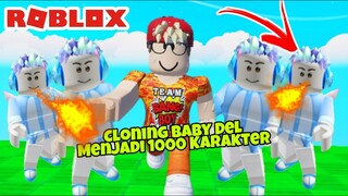 PANGGIL 1000 BABY DEL DATANG KESINI  (NOOB TRAIN) - ROBLOX INDONESIA