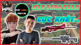 [  FreeFire ] Sự Lợi Hại Khi AWM + M82B Rơi Vào Tay Học Mõm Gánh Bác Gấu Vs Drake Gaming - Học Mõm