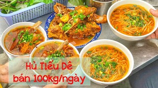 Quán hủ tiếu dê BÁN CẢ TRĂM KÝ DÊ MỖI NGÀY hot nhất nhì SG | Địa điểm ăn uống